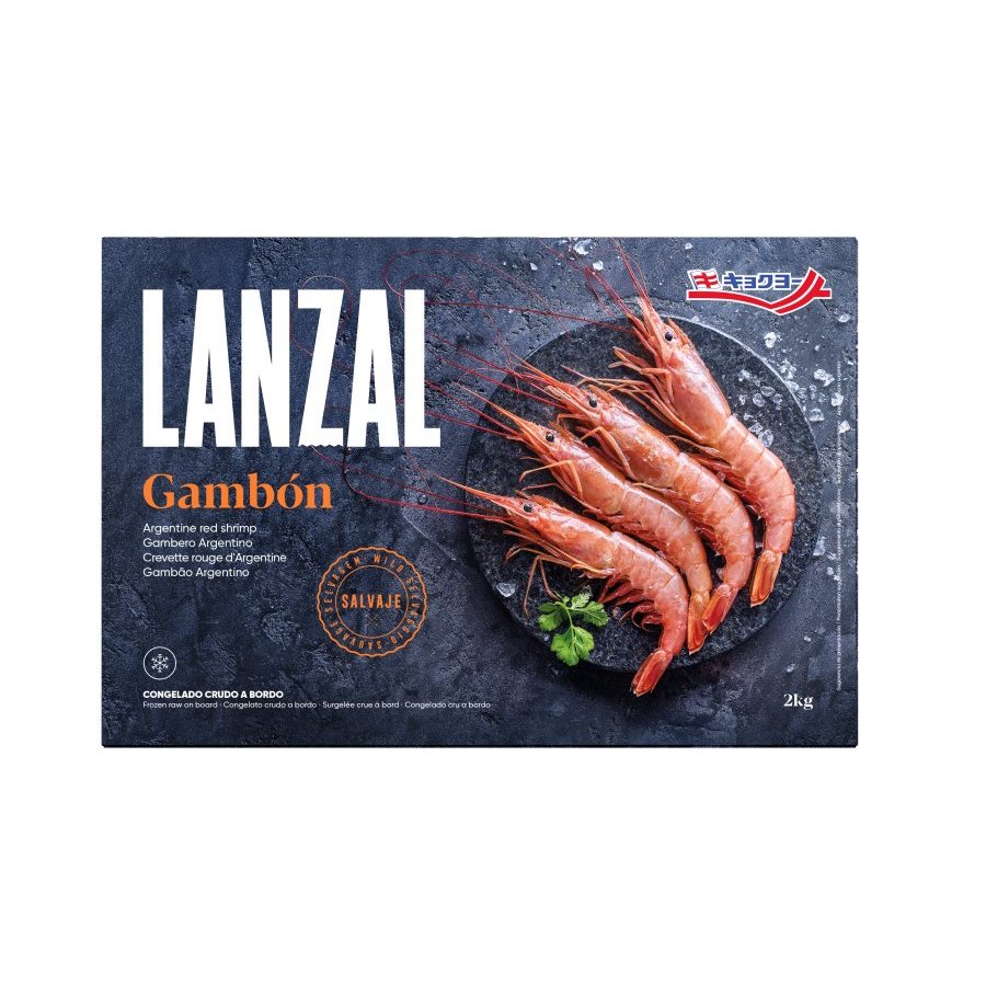 Gambón LANZAL congelado 20/30 estuche 2 kilos pn