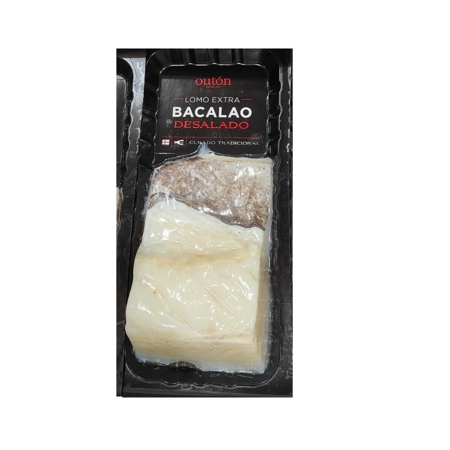 Lomo bacalao desalado congelado OUTON 340 g pn