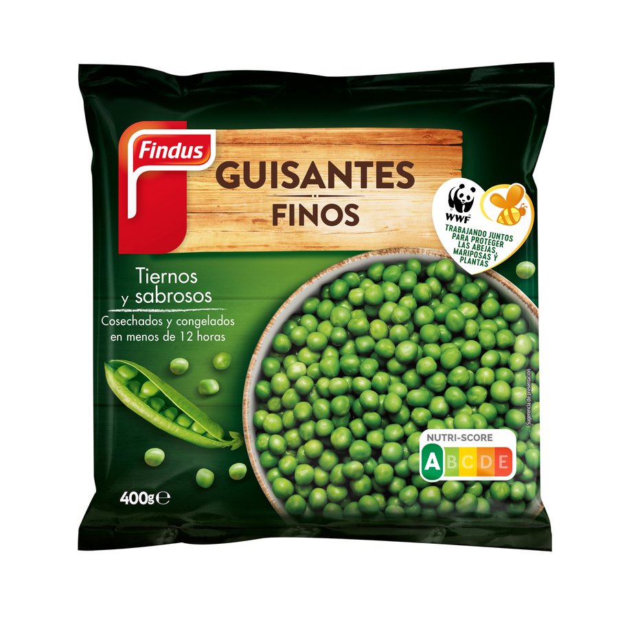 Guisantes finos congelados FINDUS 400 g