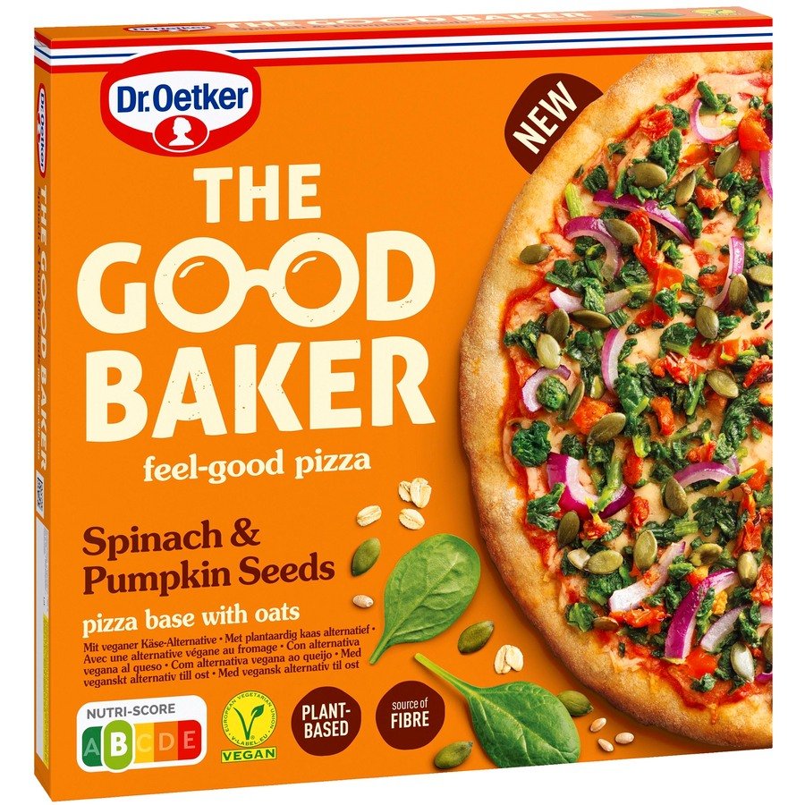 Pizza DR OETKER TGB Spinach & Pumpkin Seeds 350 g