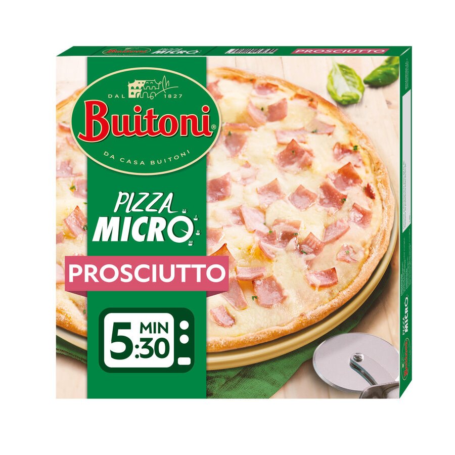 Pizza congelada BUITONI Micro Prosciutto 315 g