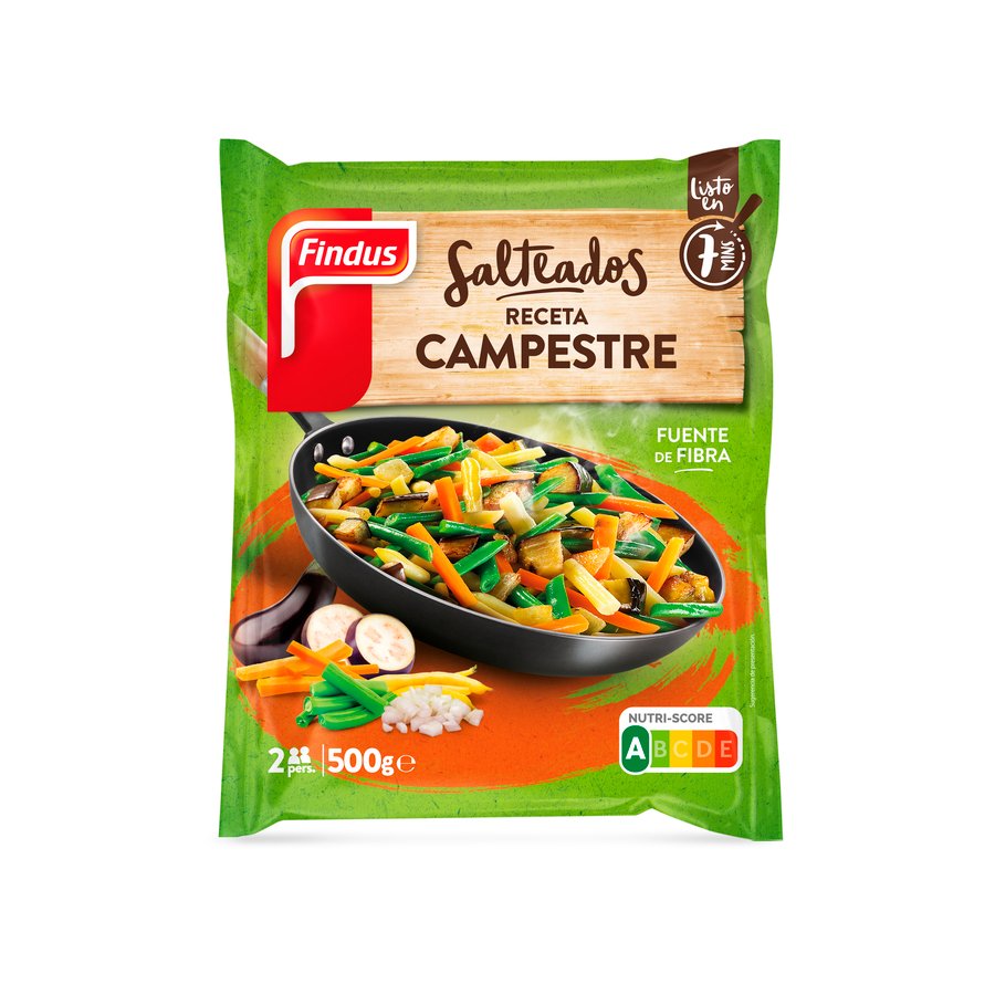 Salteado verduras campestre congelado FINDUS 500 g