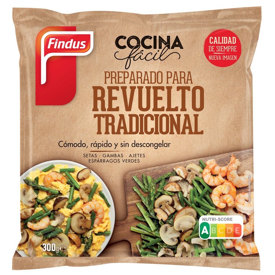 Revuelto tradicional con setas FINDUS 300 g