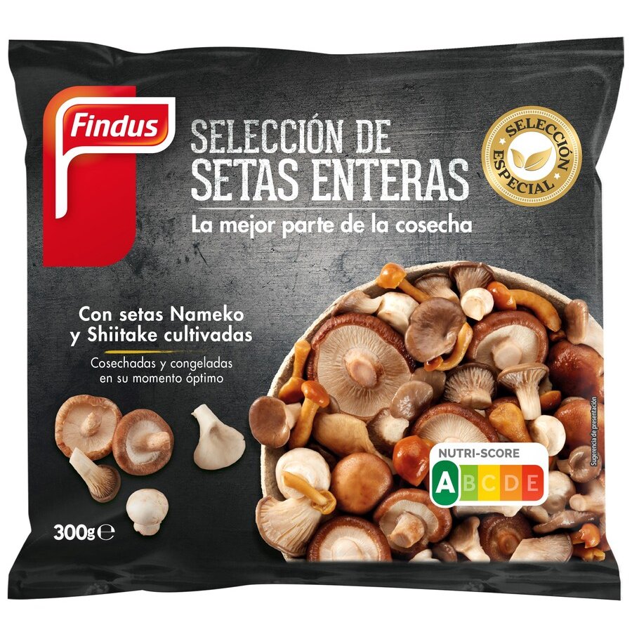 Selección setas enteras FINDUS 300 g