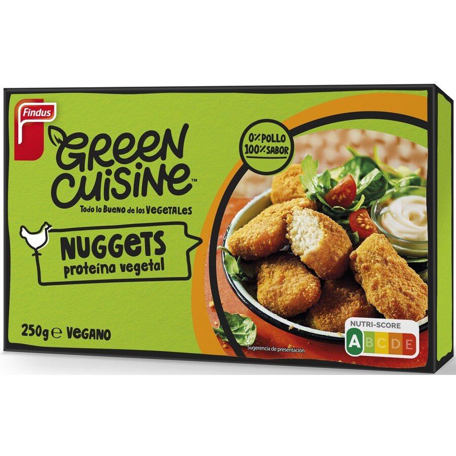 Nuggetts 0% pollo Green Cuisine FINDUS 250 g