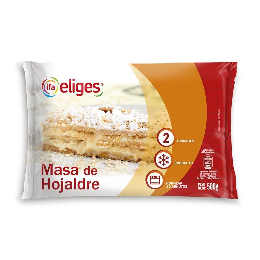 Masa hojaldre IFA ELIGES 500 g