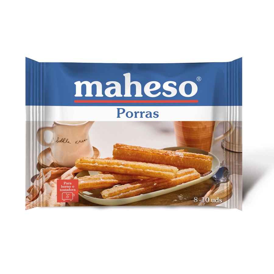 Porras prefritas a tu gusto congeladas MAHESO 320 g
