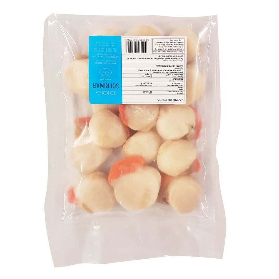 Carne vieira congelada SOFRIMAR bolsa 400 g pn