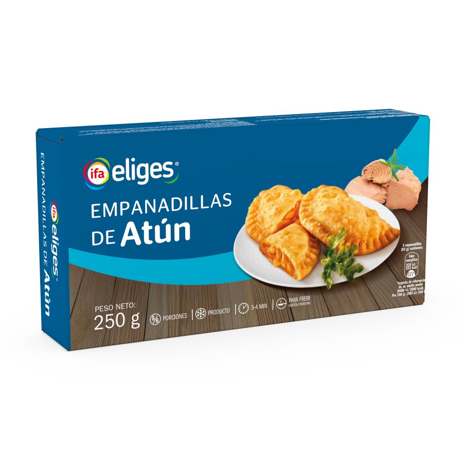 Empanadilla atún congelada IFA ELIGES 250 g