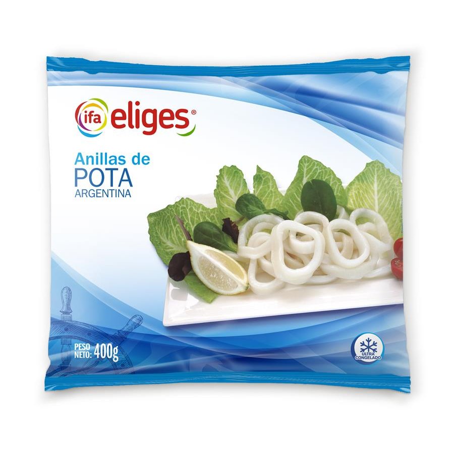 Anilla pota congelada IFA ELIGES bolsa 400 g