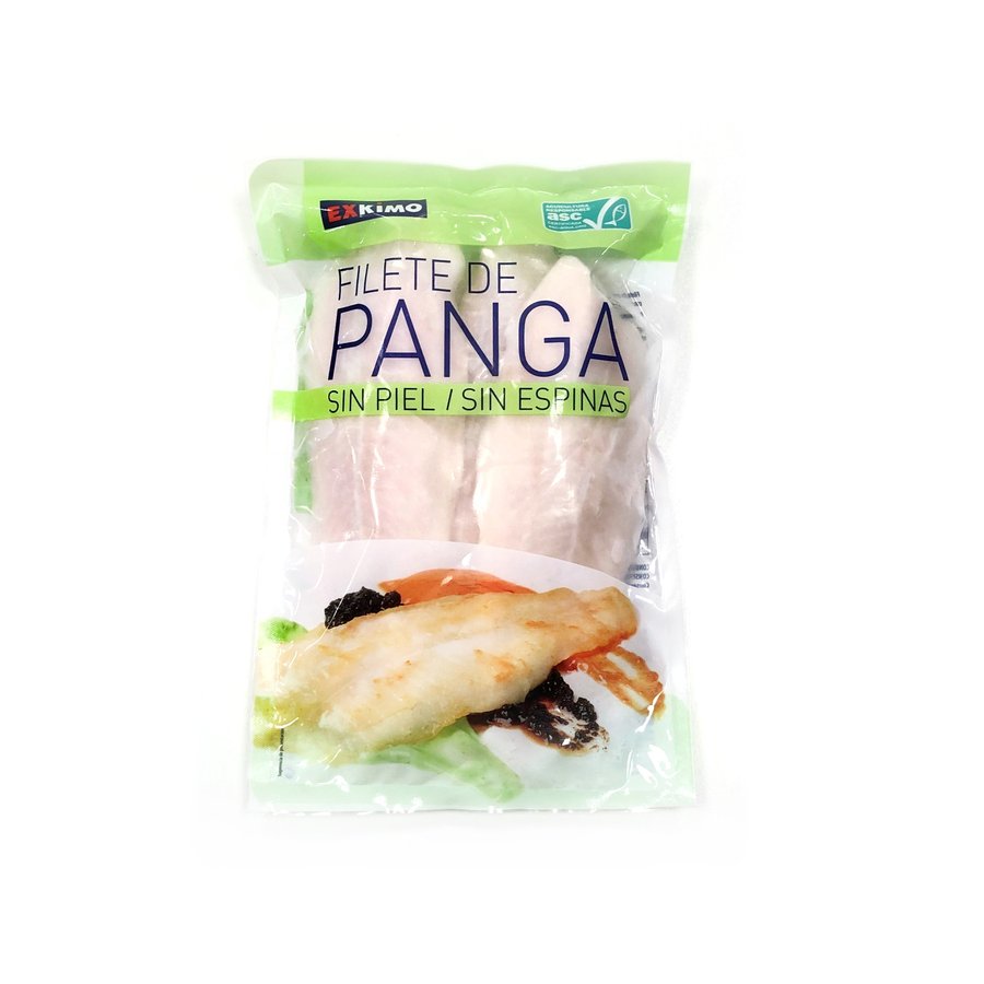 Filete panga congelado EXKIMO bolsa 480 g pn