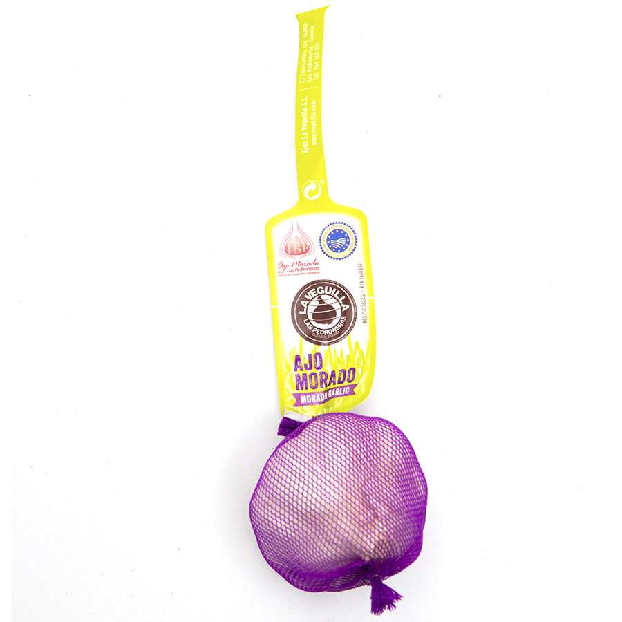 Ajo morado Yumbo C-62+ (1 cabeza peso mínimo 75 g) unidad