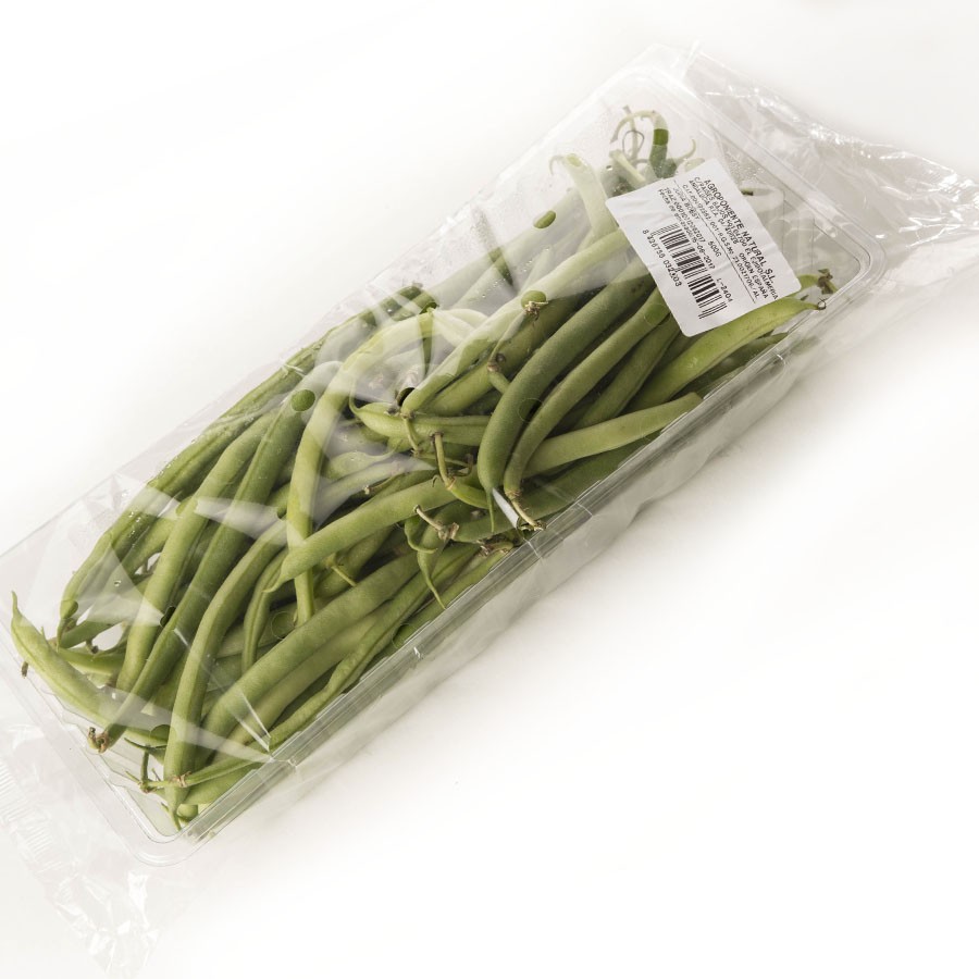 Judías redondas verdes bandeja 500 g