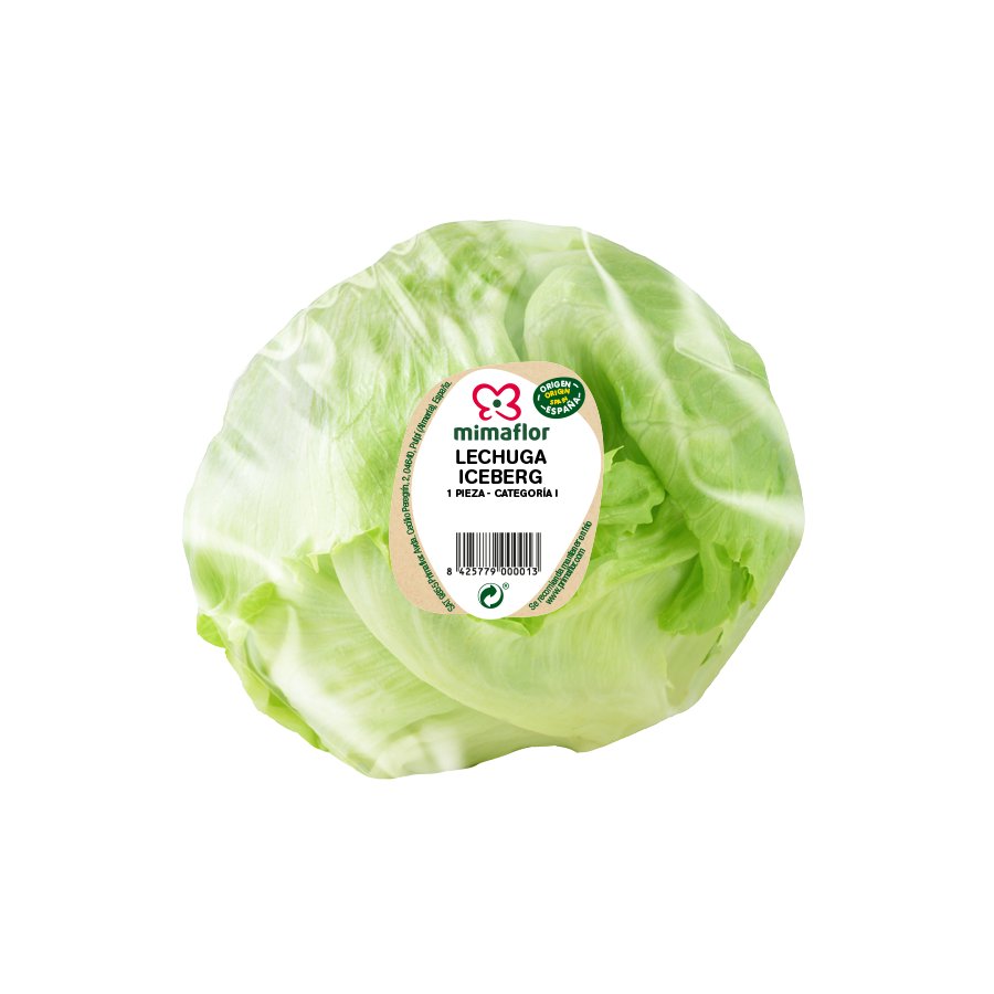 Lechuga iceberg C-10 (peso mínimo 300 g) unidad