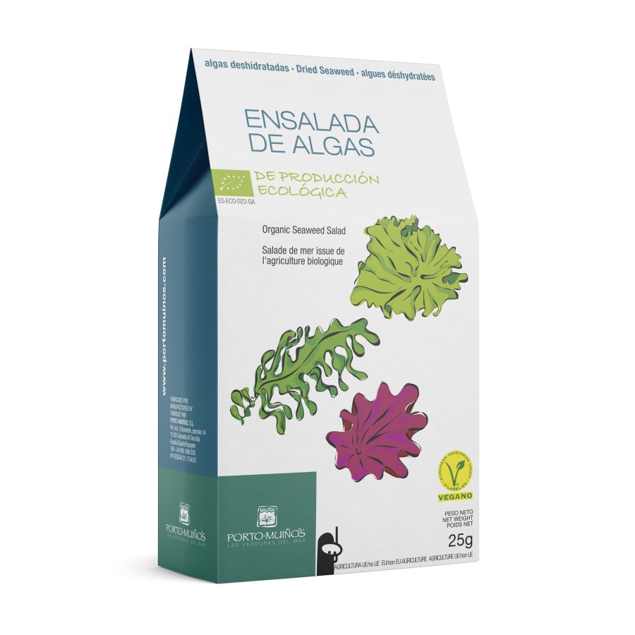 Algas deshidratadas ensalada ALGAS MARINAS ecológica bolsa 25 g