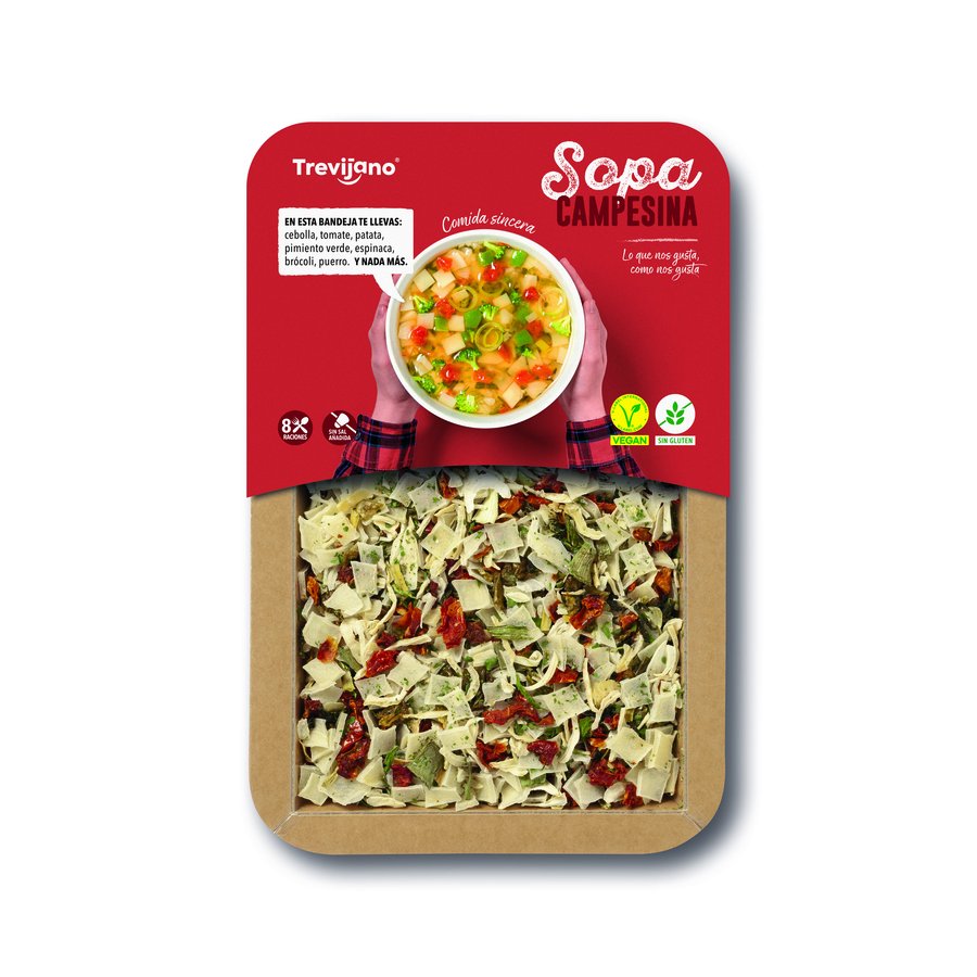 Sopa campesina deshidratada TREVIJANO 100 g