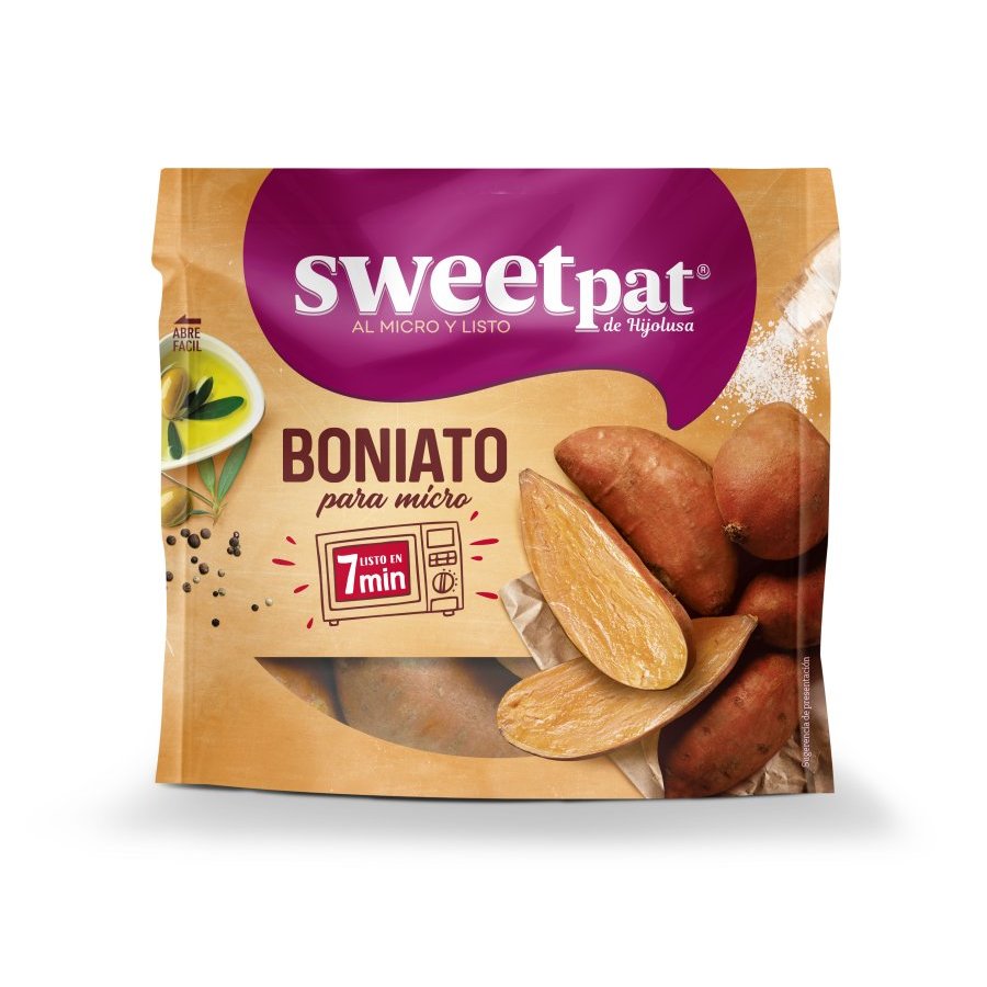 Boniato para microondas calibre 50/120 b/400 g