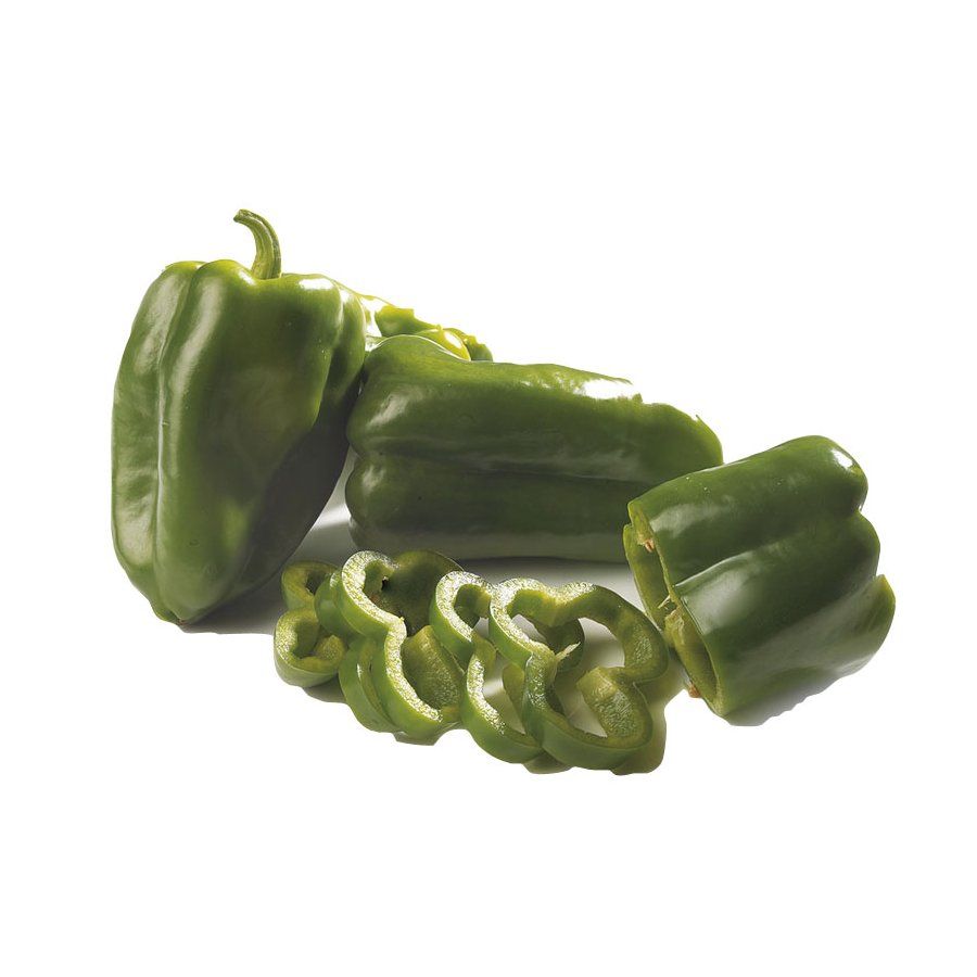 Pimiento verde lamuyo categoría 1ª(calibre 80/110 mm longitud mínima 12 cm) kilo