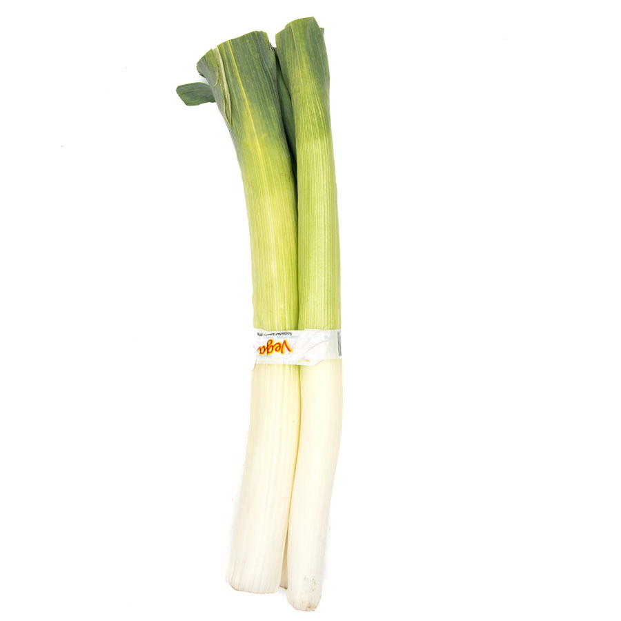 Puerros manojo 3 piezas categoría 1ª (peso mínimo 450 g) unidad