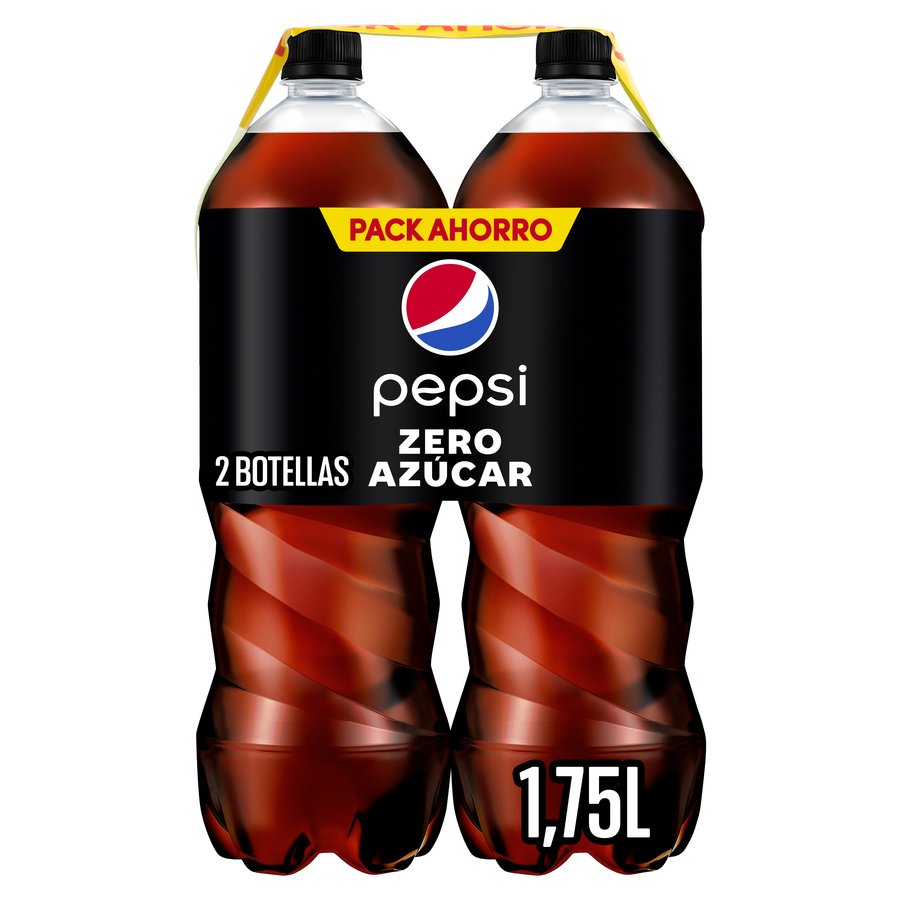 Refresco PEPSI max zero pack 2x1,75 l