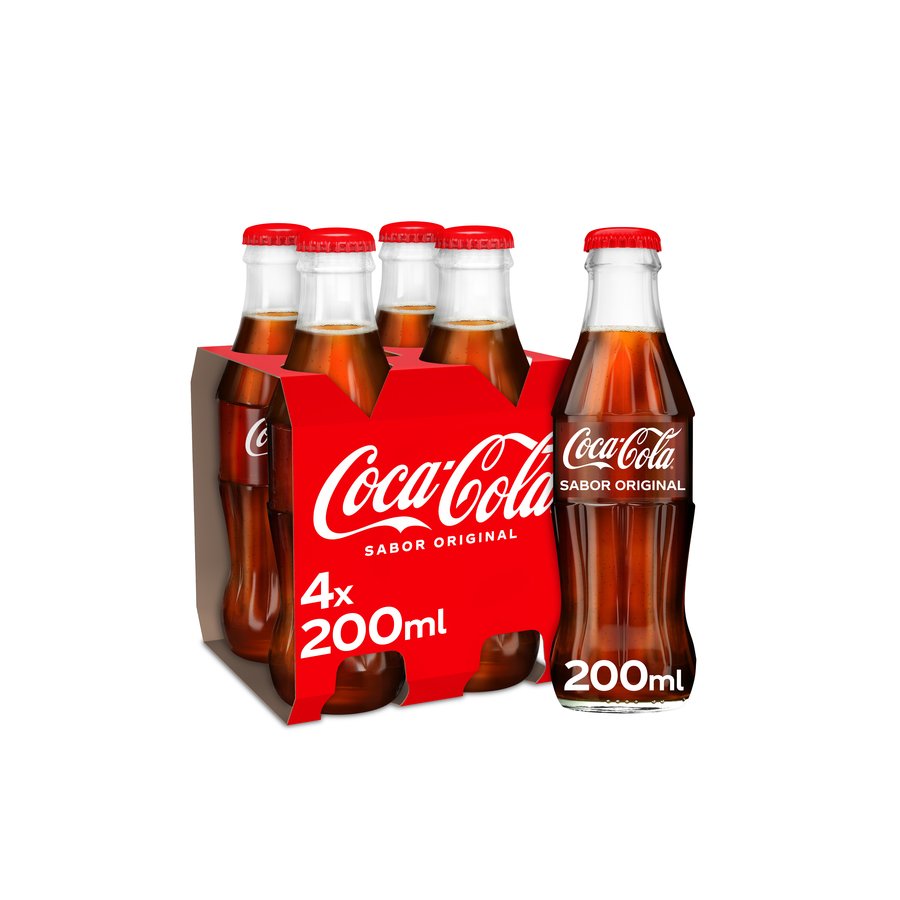 COCA COLA normal pack 4x20 cl