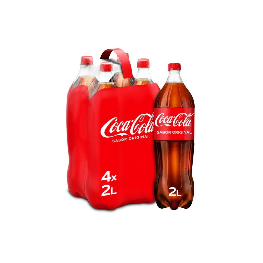 COCA-COLA normal pack 4x2l