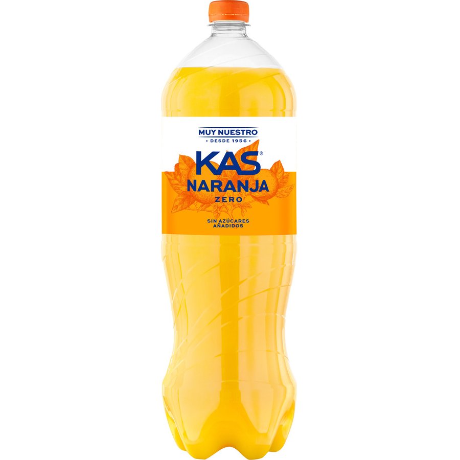 Refresco KAS naranja botella 2 l