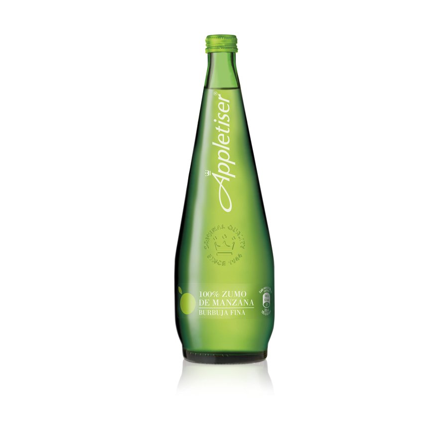 Refresco manzana APPLETISER botella 75 cl