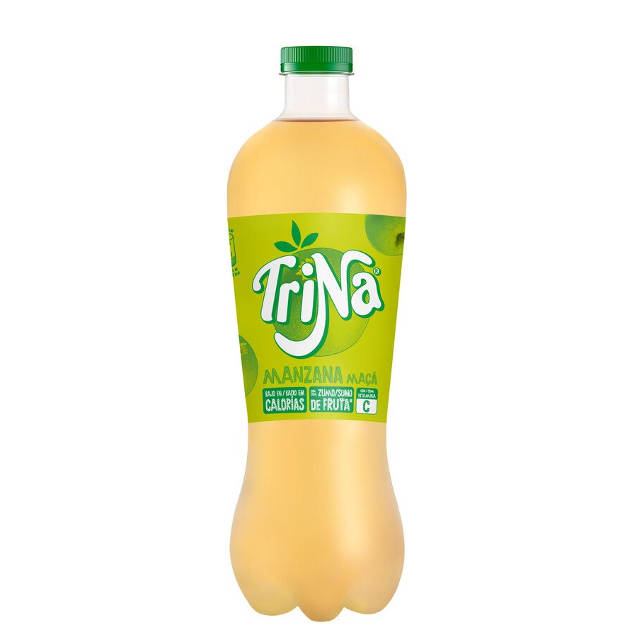 Refresco TRINA manzana botella 1,5 l