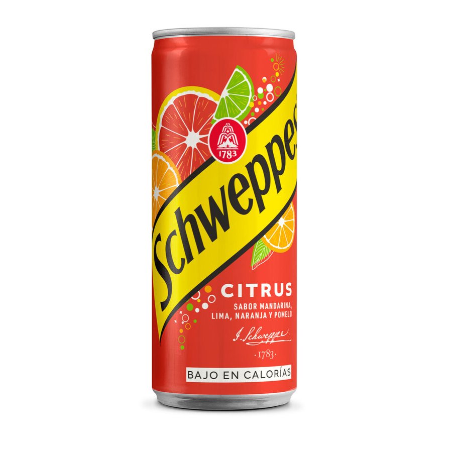 SCHWEPPES citrus lata 33 cl
