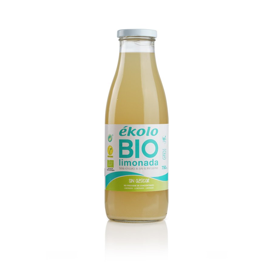 Limonada ecológica sin azúcar EKOLO bio 75 cl