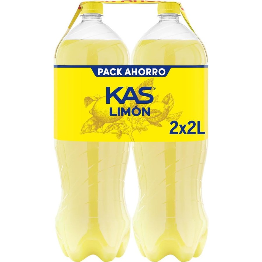 Refresco KAS limón pet 2x2l