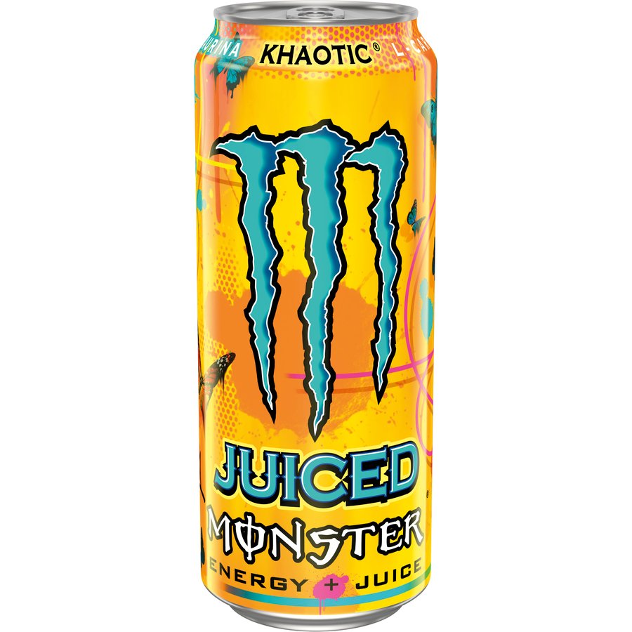 Bebida energética MONSTER Energy juice Khaotic 50 cl