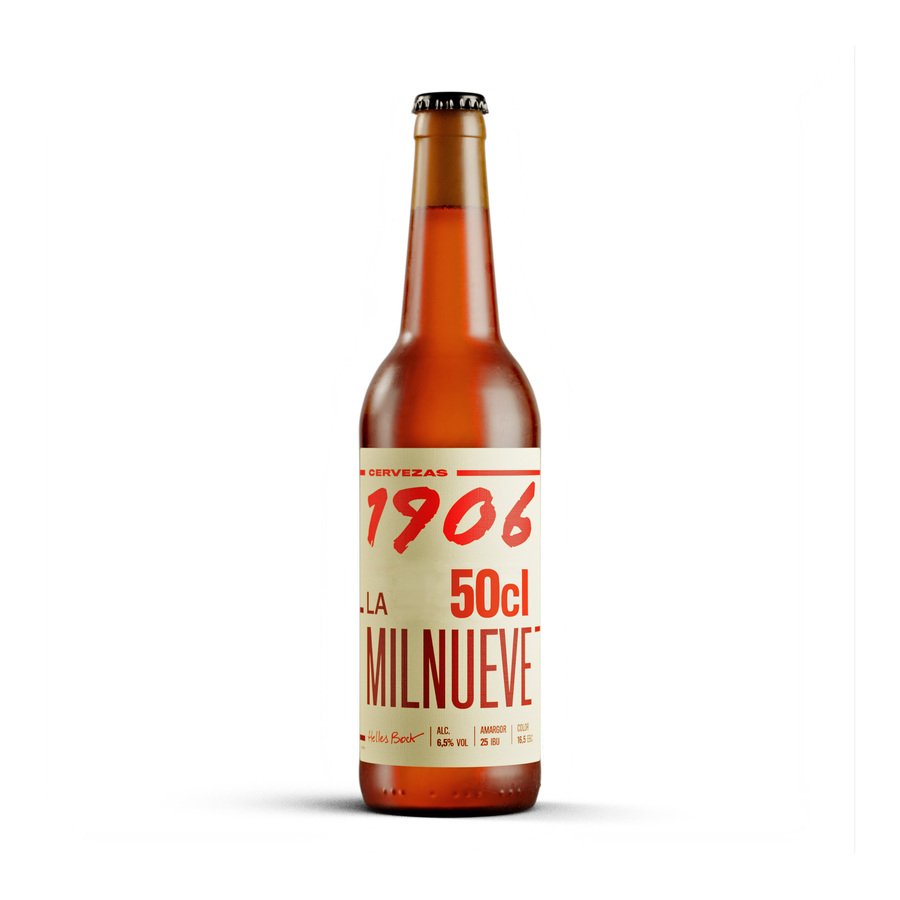 Cerveza ESTRELLA GALICIA 1906 reserva especial botella 50 cl