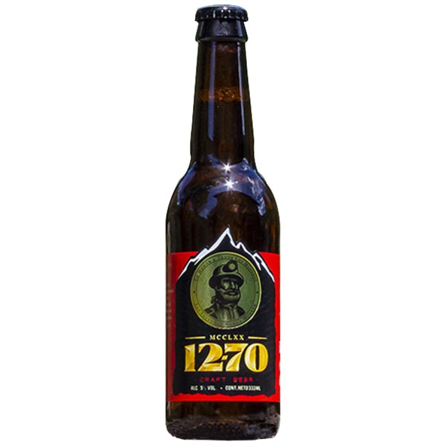 Cerveza artesana 1270 lager 33 cl.
