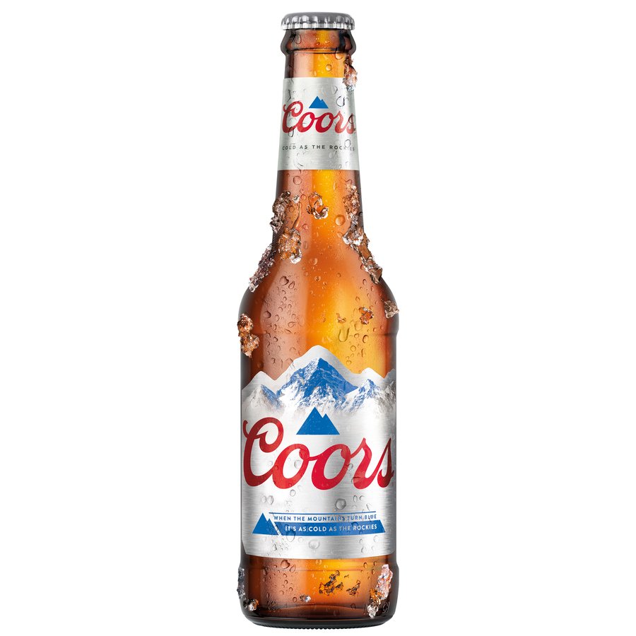 Cerveza americana COORS botellín 33 cl