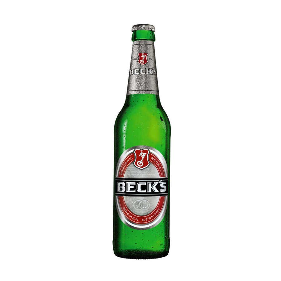 Cerveza alemana BECKS botella 50 cl