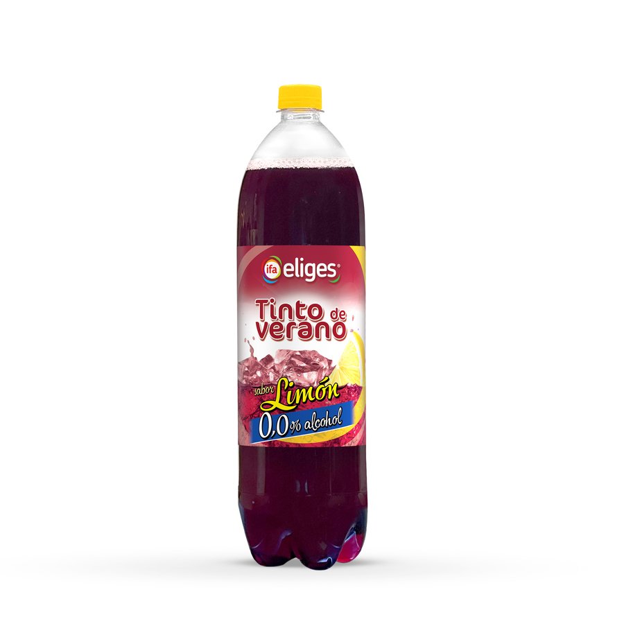Tinto de verano sabor limón 0% IFA ELIGES 1,5 l