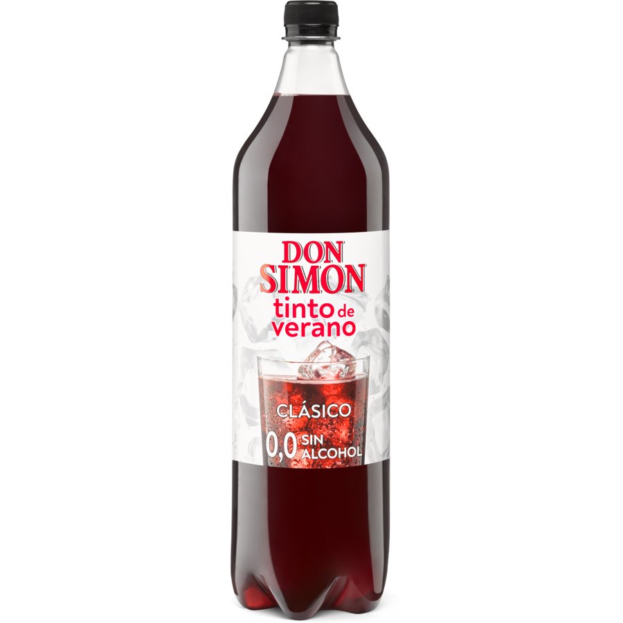 Tinto de verano sin DON SIMON clásico pet 1,5 l