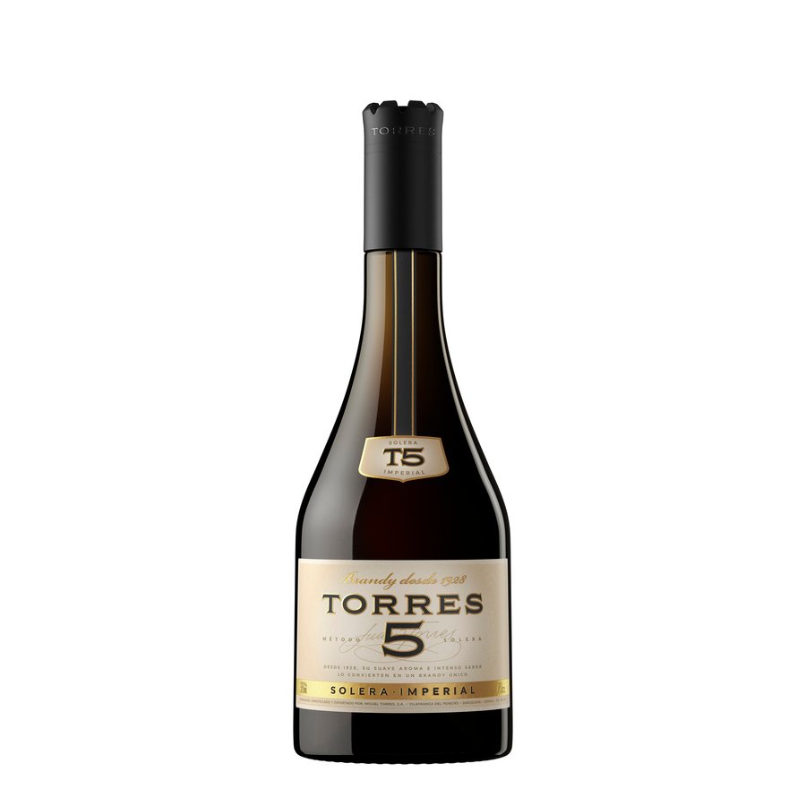 Brandy TORRES-5 botella 70 cl.