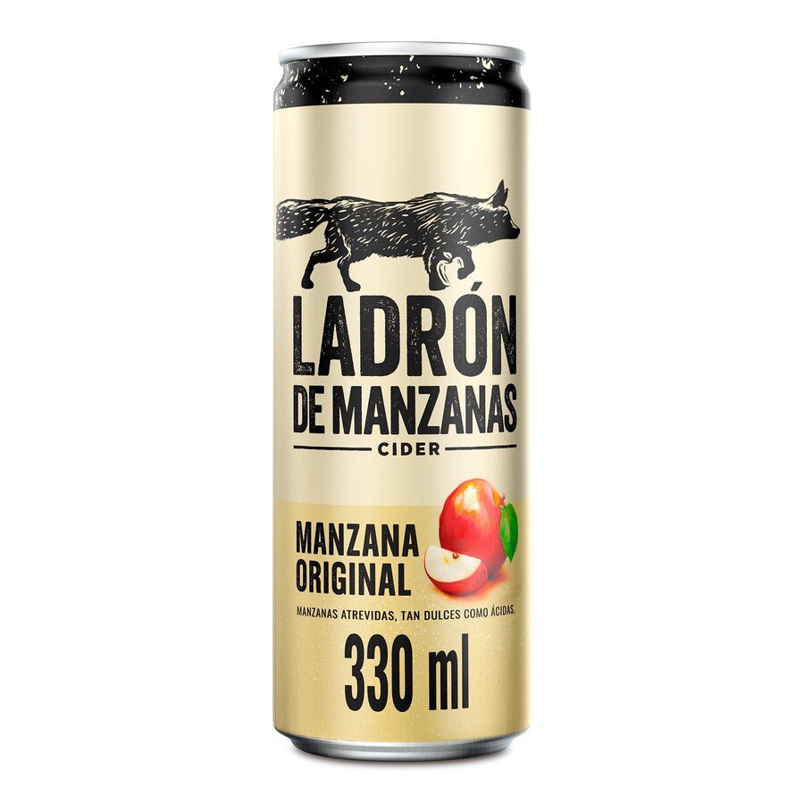 Cider LADRON DE MANZANAS manzana lata 33 cl