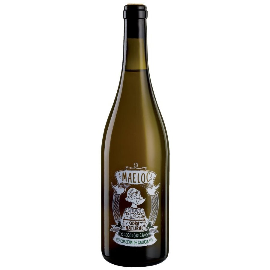 Sidra natural ecológica MAELOC botella 75 cl.