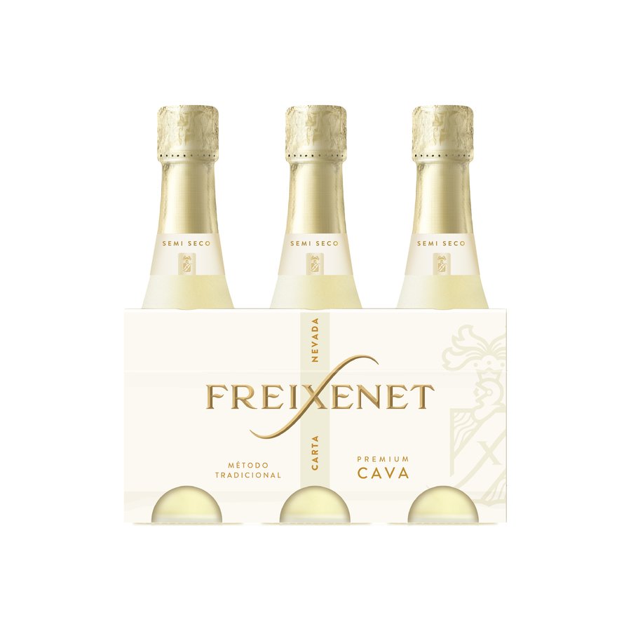 Cava FREIXENET mini nevada pack 3x20 cl