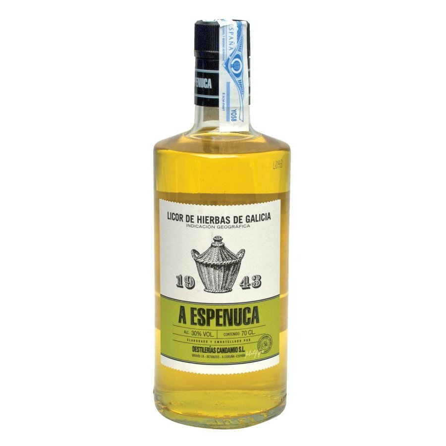 Licor de hierbas A ESPENUCA botella 70 cl.