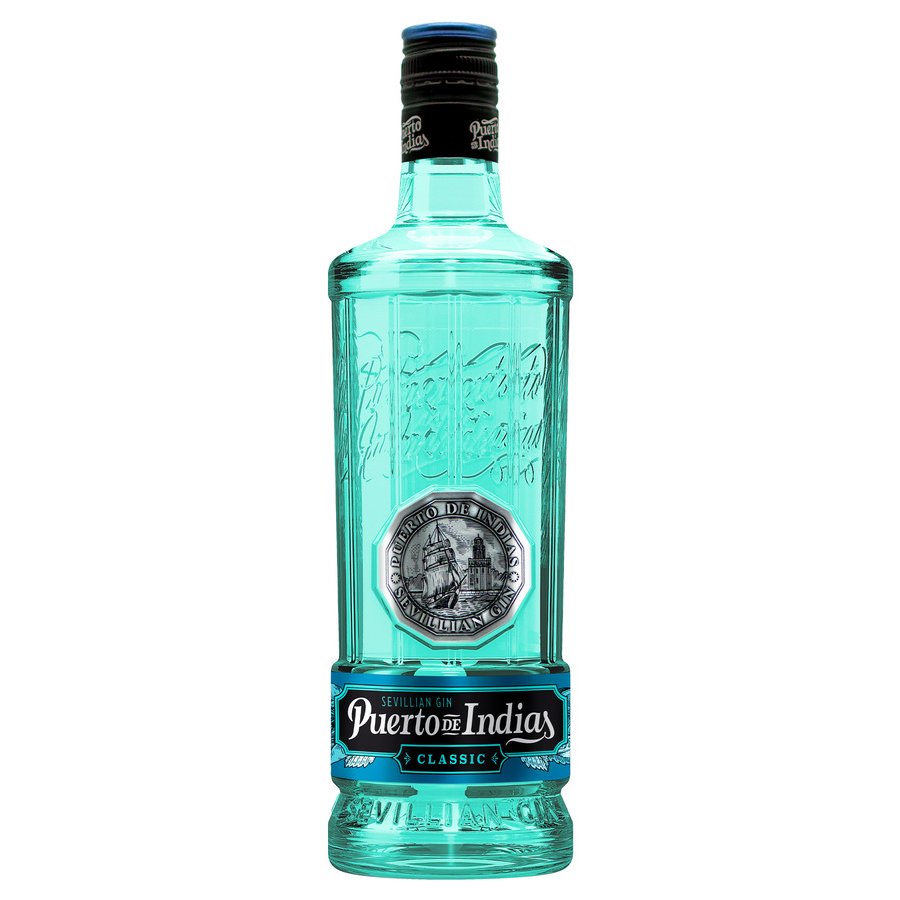 Gin PUERTO DE INDIAS classic botella 70 cl.
