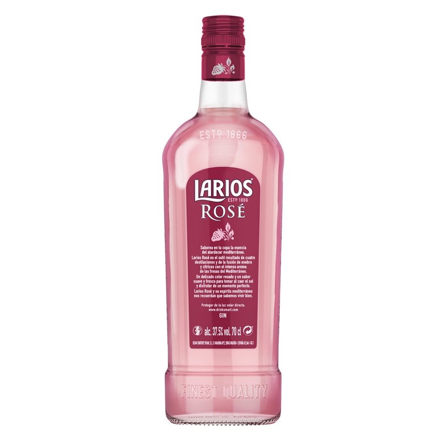 Gin LARIOS Rosé botella 70 cl