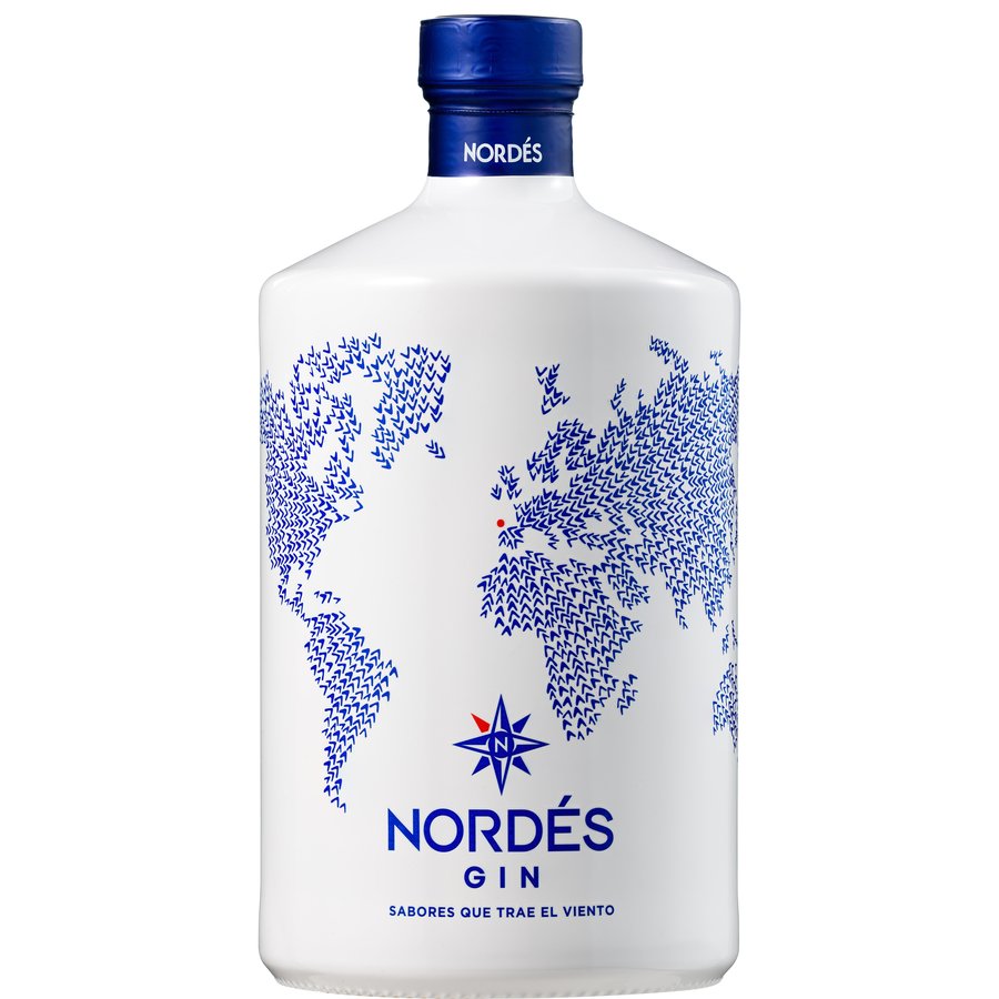 Ginebra NORDES botella 70 cl.