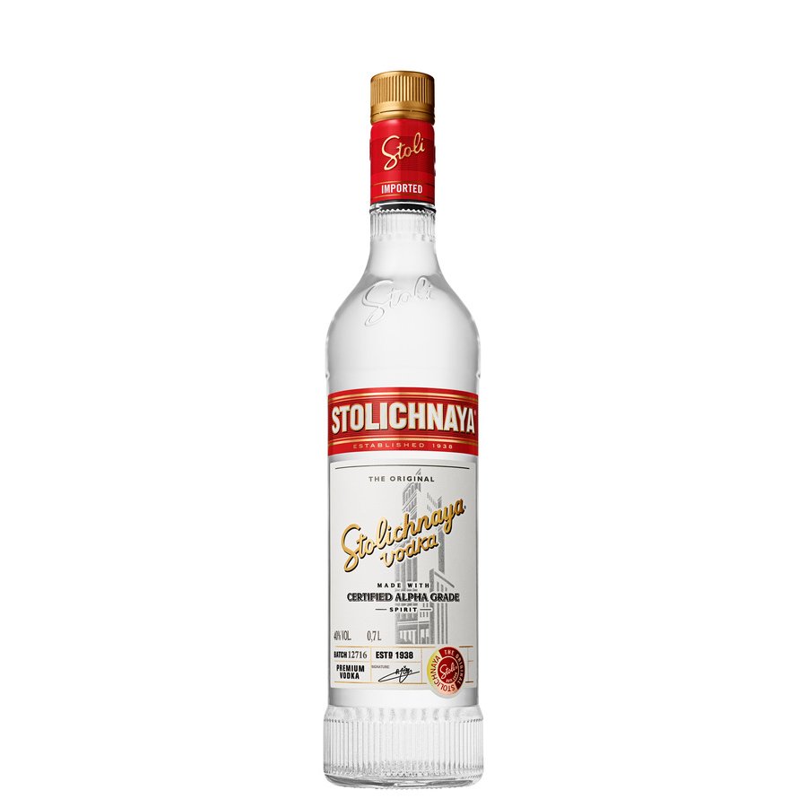 Vodka STOLICHNAYA botella 70 cl.