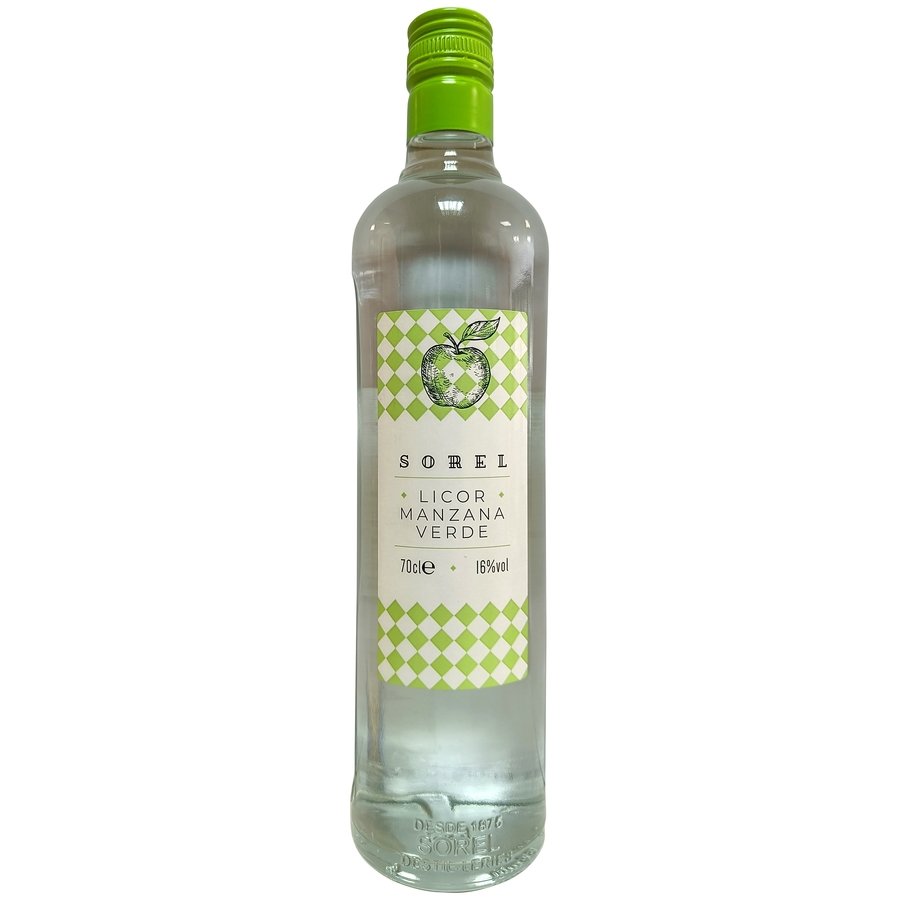 Licor manzana sorel TRIAL botella 70 cl.