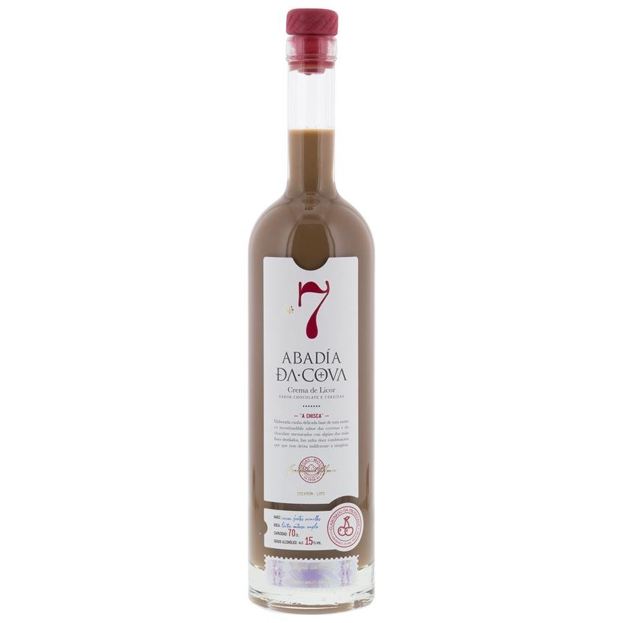 Crema de cerezas con choco ABADIA DA COVA botella 70 cl